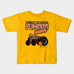 Pumpkin Patch Tractor Kids T-Shirt